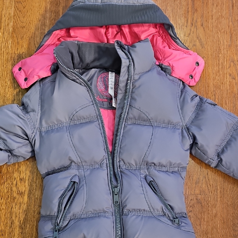 Lululemon Athletica Gray and Pink Jacket